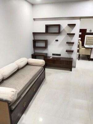 Living Room in 3 BHK Apartment at Evershine Grandeur, Malad West – for Rent