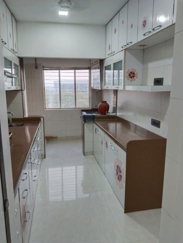 Kitchen, evershine-grandeur 3 Bedroom 110 Sq.Ft. Apartment In Malad West Mumbai 10544409