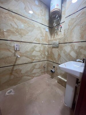 Bathroom in 3 BHK Builder Floor at Saket – for Rent