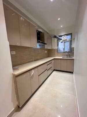 Kitchen in 3 BHK Builder Floor at Saket – for Rent