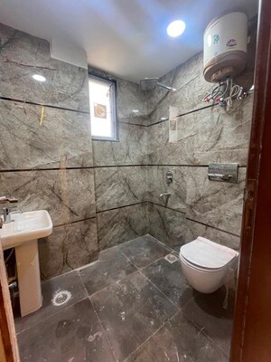 Bathroom in 3 BHK Builder Floor at Saket – for Rent