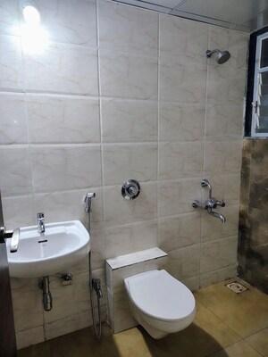 Bathroom in 2 BHK Apartment at Saheel Itrend Life 3, Wakad – for Rent