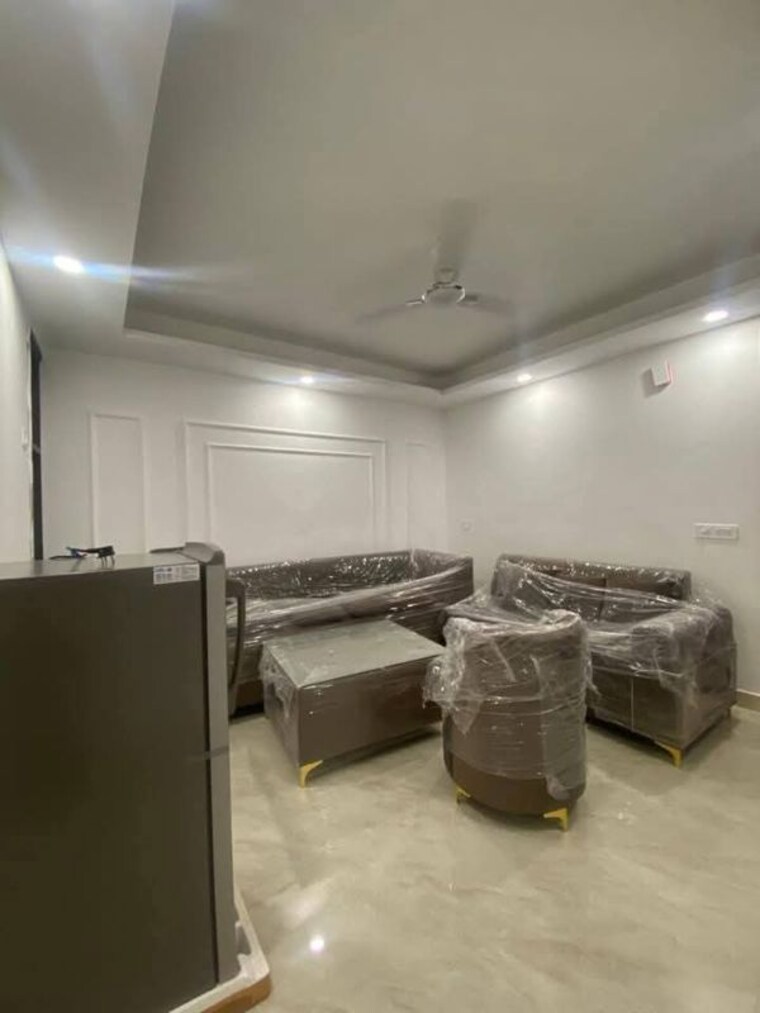 Living Room, saket 1 RK 500 Sq.Ft. Builder Floor In Saket Delhi 10544473