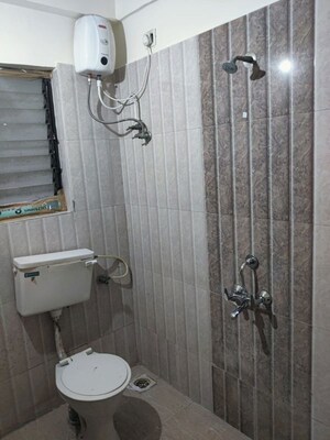 Bathroom in 2 BHK Apartment at Kohinoor Sapphire, Tathawade – for Rent