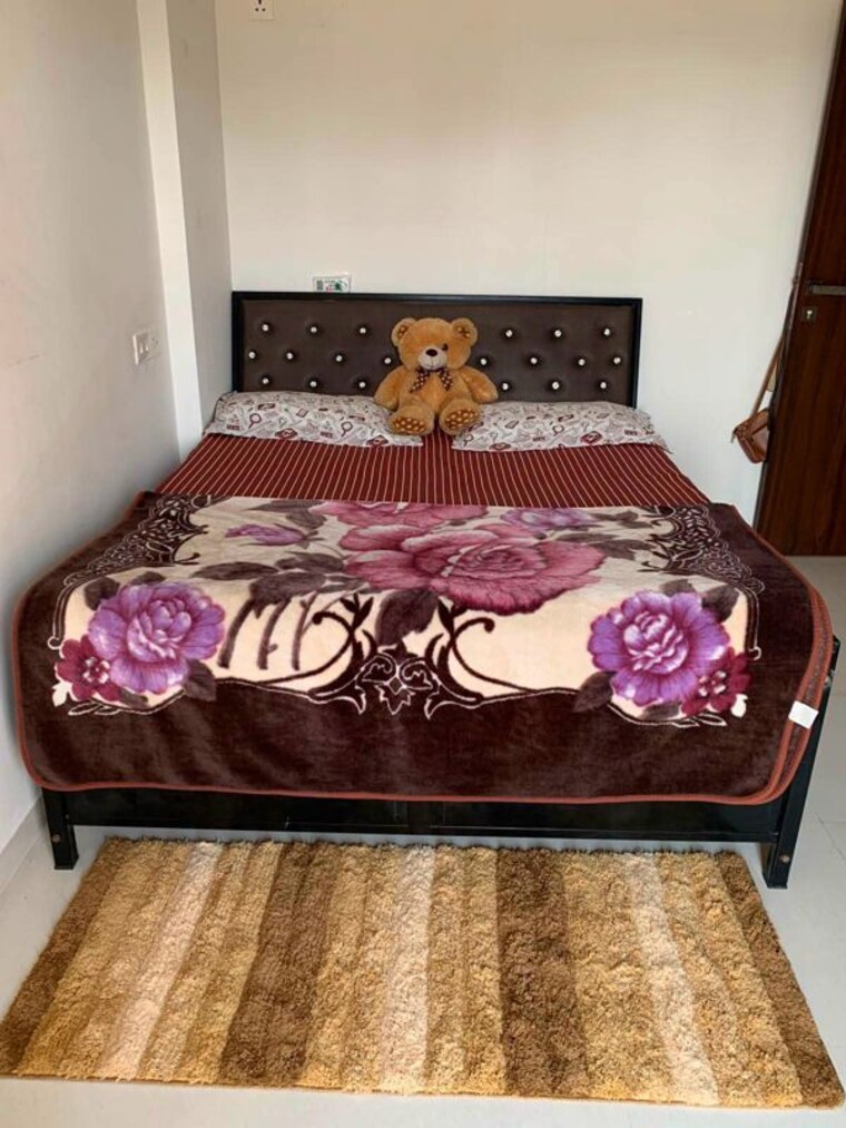 Bedroom, palladium-homes 3 Bedroom 1300 Sq.Ft. Apartment In Dhanori Pune 10544504