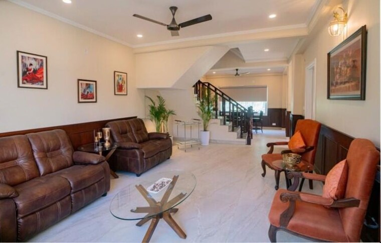 Living Room, chail 5 Bedroom 3255 Sq.Ft. Villa In Chail Solan 10544523