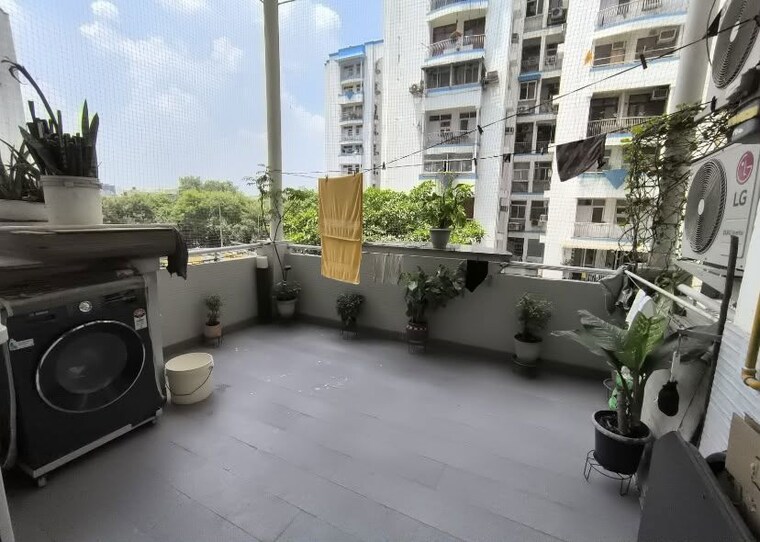 Balcony, sector 3 dwarka 3 Bedroom 1800 Sq.Ft. Apartment In Sector 3 Dwarka Delhi 10544540