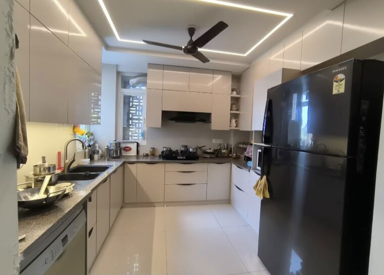 Kitchen, sector 3 dwarka 3 Bedroom 1800 Sq.Ft. Apartment In Sector 3 Dwarka Delhi 10544540