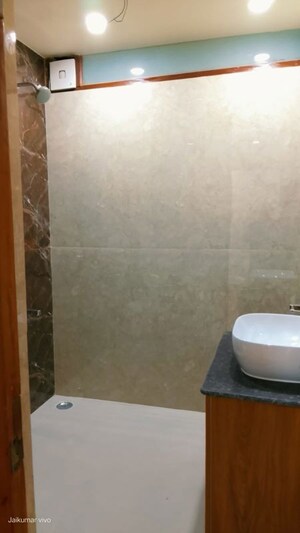 Washroom in 3 BHK Apartment at Vasant Kunj – for Rent