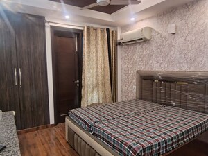 Bedroom in 3 BHK Builder Floor at Chittaranjan Park – for Rent