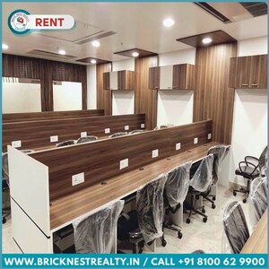 Kitchen in  Office Space at Bharti Astra Towers, New Town – for Rent