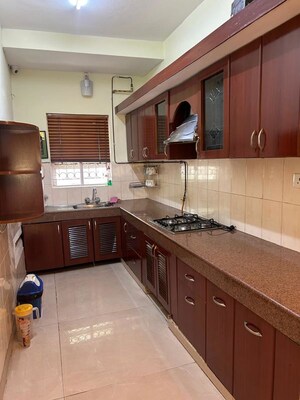Kitchen in 3 BHK Apartment at Vasant Kunj – for Rent