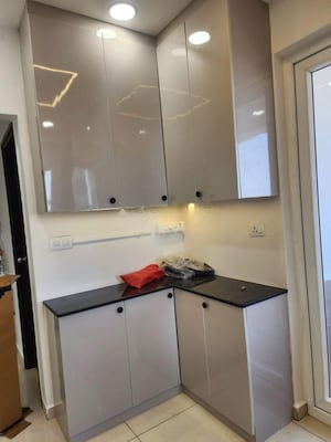 Kitchen in 3 BHK Apartment at Marina Skies, Hi Tech City – for Rent