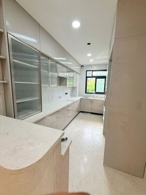 Kitchen in 3 BHK Builder Floor at Sushant Lok Iii – for Rent