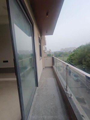 Balcony in 3 BHK Builder Floor at Sushant Lok Iii – for Rent