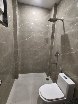 Bathroom in 3 BHK Builder Floor at Sushant Lok Iii – for Rent