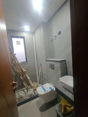 Bathroom in 3 BHK Builder Floor at Sushant Lok Iii – for Rent