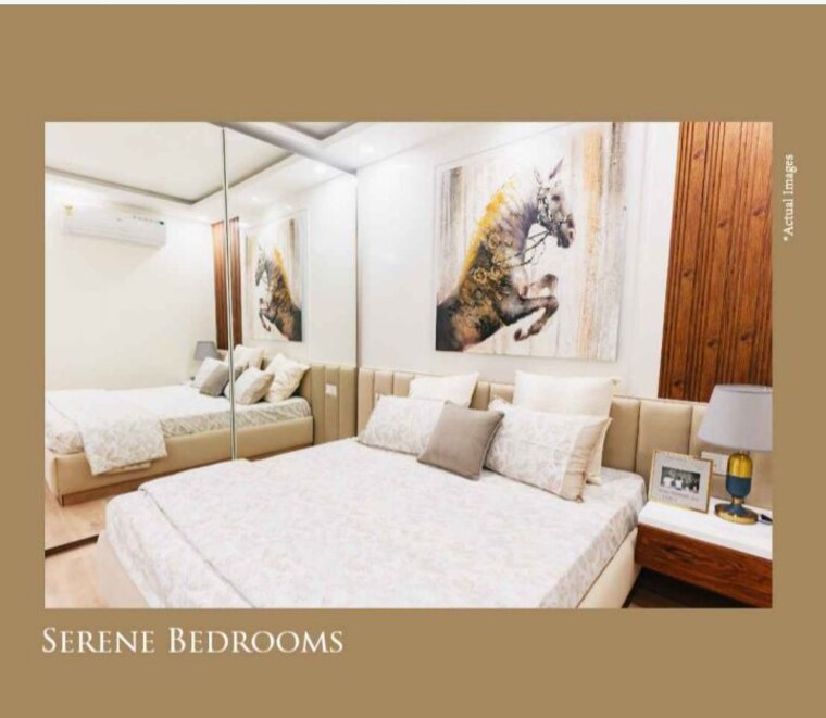 Bedroom, jms-primeland 2.5 Bedroom 120 Sq.Yd. Builder Floor In Sector 95a Gurgaon 10544733