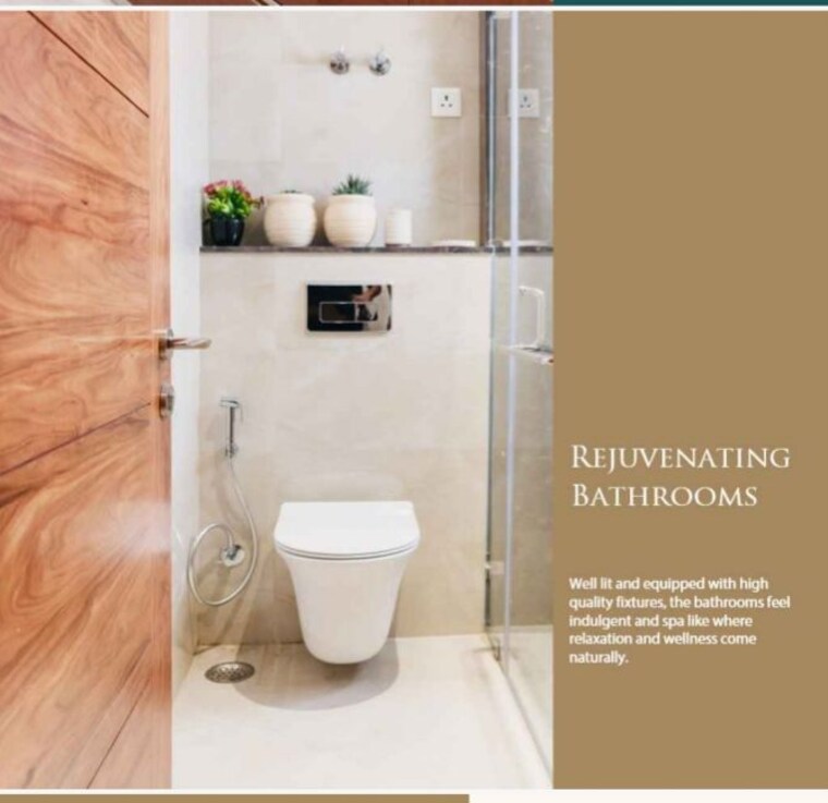 Bathroom, jms-primeland 2.5 Bedroom 120 Sq.Yd. Builder Floor In Sector 95a Gurgaon 10544733