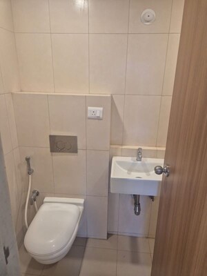 Bathroom in 2 BHK Apartment at Dosti West County, Balkum Pada – for Rent