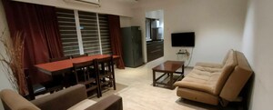 Living Room in 1 BHK Apartment at Himath Ghar Khar West, Khar West – for Rent
