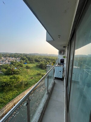 Balcony in 1 BHK Apartment at Conwood Astoria, Goregaon East – for Rent