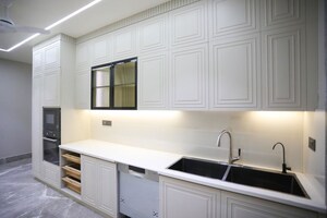 Kitchen in 4 BHK Builder Floor at Sector 21 – for Rent