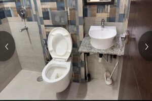 Bathroom in 3 BHK Apartment at Godrej South Estate Okhla, Okhla – for Rent