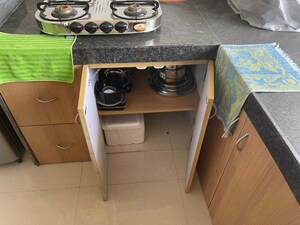 Team Area in 2 BHK Apartment at Lodha Amara, Kolshet Road – for Rent