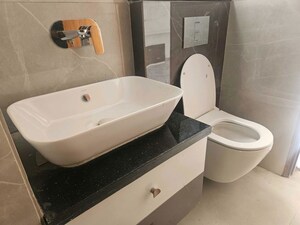Bathroom in 4 BHK Builder Floor at Sector 22 – for Rent