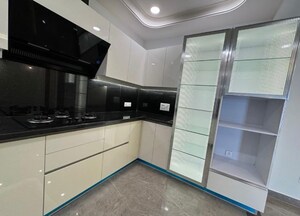 Kitchen in 3 BHK Apartment at Sector 6 Dwarka – for Rent