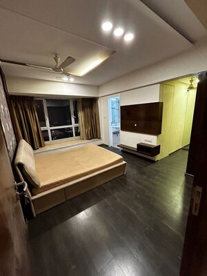 Living Room in 2 BHK Apartment at DB Woods, Goregaon East – for Rent