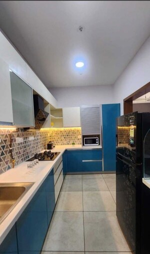 Kitchen in 2 BHK Apartment at Prestige Lakeside Habitat Apartments, Gunjur – for Rent