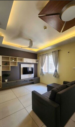 Living Room in 2 BHK Apartment at Prestige Lakeside Habitat Apartments, Gunjur – for Rent
