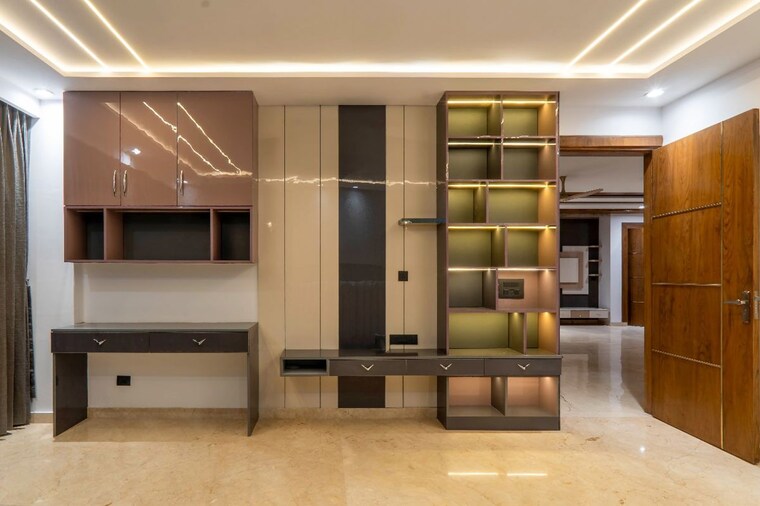Living Room, unitech-south-city-1 4 Bedroom 4530 Sq.Ft. Builder Floor In South City 1 Gurgaon 10544934