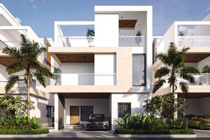 4 BHK Villa – Entrance View at Tukkuguda - for Sale