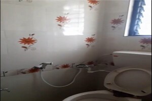 Bathroom in 2 BHK Independent House at Aapla Ghar, Kharadi – for Rent