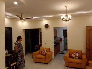 Living Room in 2 BHK Apartment at Shriram Luxor, Hennur Road – for Rent