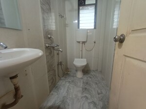 Bathroom in 3 BHK Apartment at Rupa Suyash Park, Ulwe – for Rent