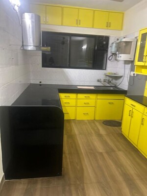 Kitchen in 2 BHK Apartment at Tulshibagwale Colony – for Rent