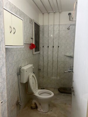 Bathroom in 2 BHK Apartment at Tulshibagwale Colony – for Rent