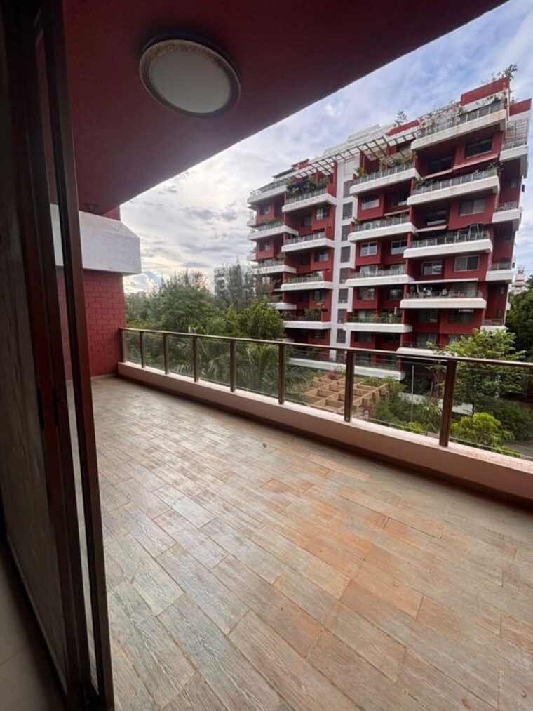 Balcony, oxford-hallmark 4 Bedroom 2450 Sq.Ft. Apartment In Koregaon Park Pune 10545010