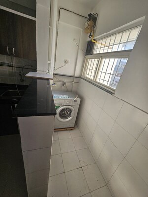 Kitchen in 3 BHK Apartment at Aishwaryam Greens Co-operative Housing Society, Wakad – for Rent