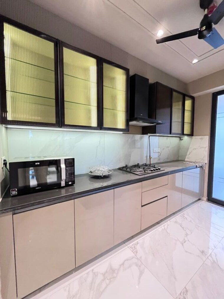 Kitchen, m3m-skywalk 3 Bedroom 2050 Sq.Ft. Apartment In Sector 74 Gurgaon 10544963