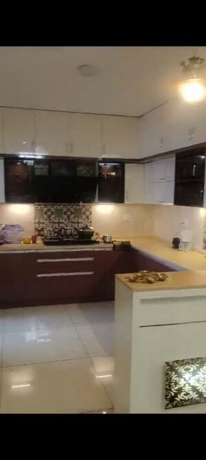 Kitchen in 2 BHK Apartment at Prisha Orchids, Thanisandra – for Rent