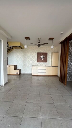 Bathroom in 3.5 BHK Apartment at Bhartiya Nikoo Homes, Thanisandra Main Road – for Rent