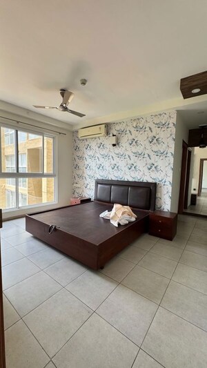 Bedroom in 3.5 BHK Apartment at Bhartiya Nikoo Homes, Thanisandra Main Road – for Rent