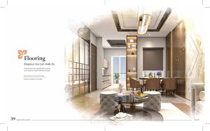 Living Room in 3.5 BHK Builder Floor at Ganga Kashi Residences, Sector 89 – for Sale