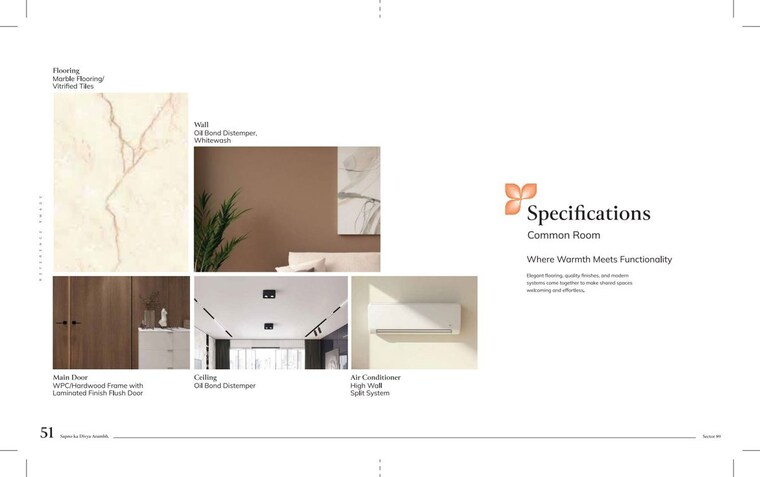 undefined, ganga-kashi-residences 3.5 Bedroom 1620 Sq.Ft. Builder Floor In Sector 89 Gurgaon 10545104