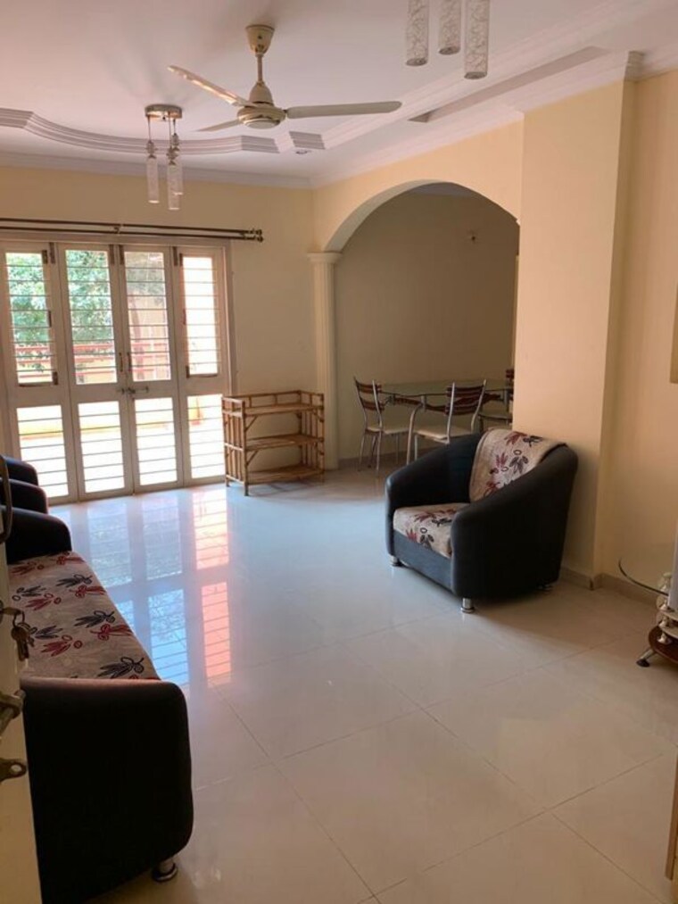 Living Room, g-k-dwarka-queens-park 3 Bedroom 1350 Sq.Ft. Apartment In Pimple Saudagar Pune 10545122
